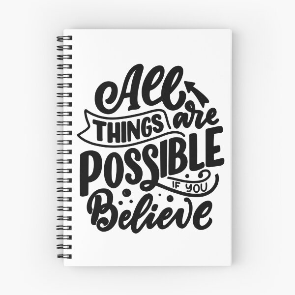 Item preview, all things are possible if you believe designed and sold by DesignbyMorena.