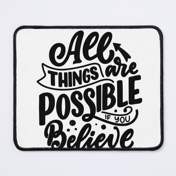 Item preview, all things are possible if you believe designed and sold by DesignbyMorena.