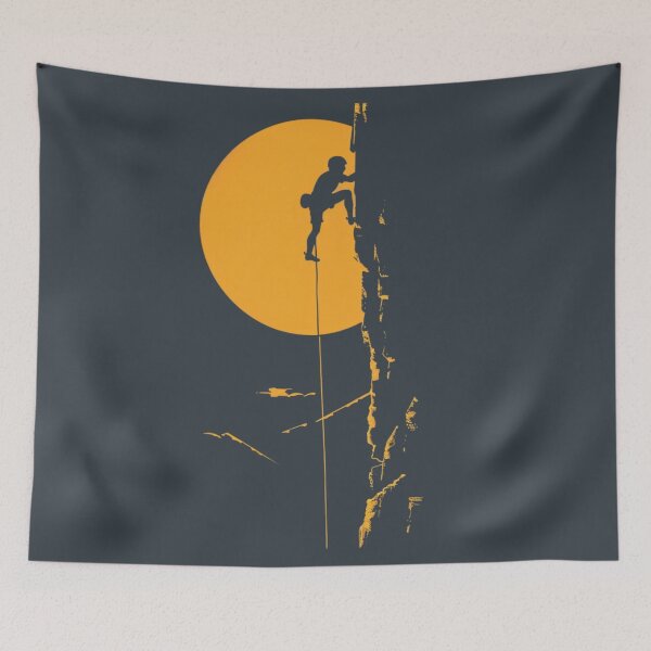 Item preview, Rock Climber Minimalist Design designed and sold by Sketch-Shack.