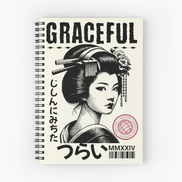 Aperçu de l'œuvre Geisha gracieuse | Geishas élégantes créée et vendue par Mariana Piana.