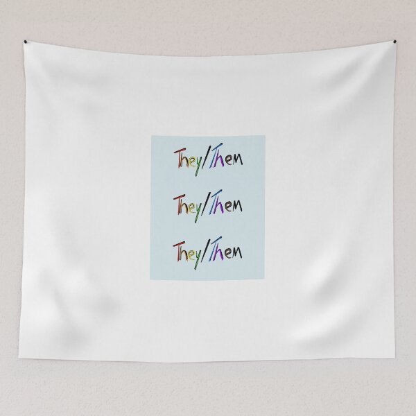 Item preview, They/Them designed and sold by PhoenixPolaris.