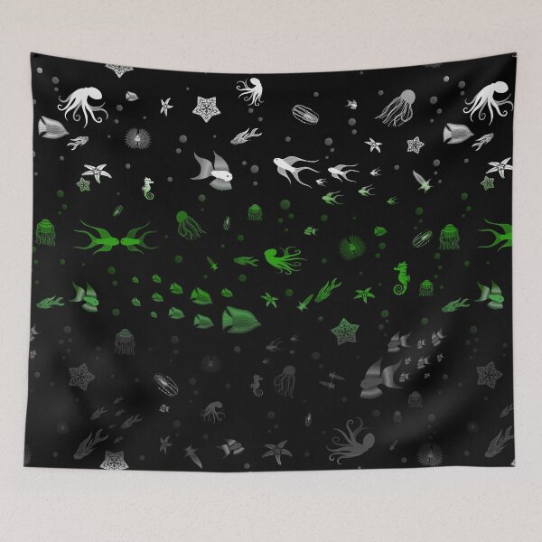 Item preview, Sea of Pride - Neutrois Flag designed and sold by StephOBrien.