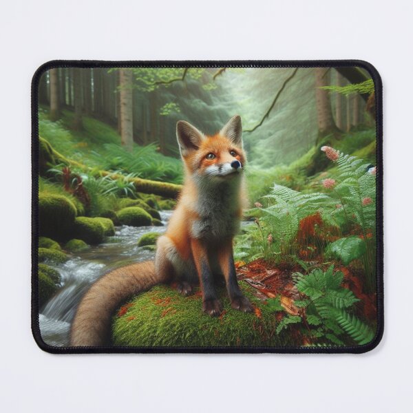 Item preview, Forest Phantom - Fox's Silent Stalk through the Enchanted Woods designed and sold by ProgressMagnet.