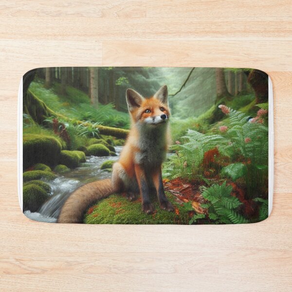 Item preview, Forest Phantom - Fox's Silent Stalk through the Enchanted Woods designed and sold by ProgressMagnet.
