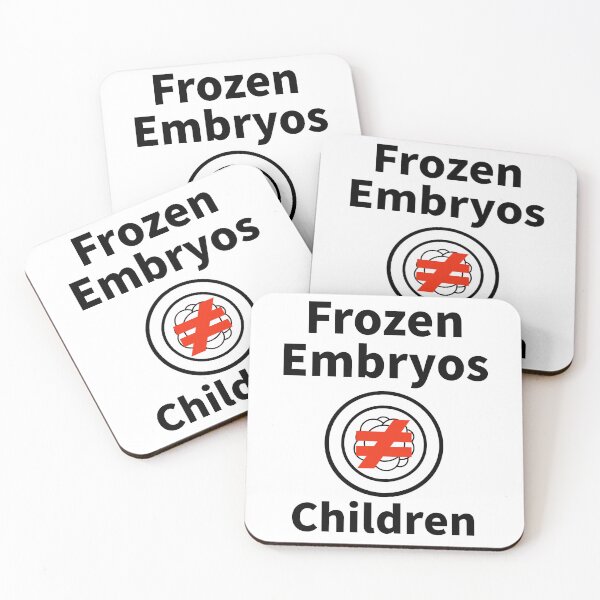 Item preview, Frozen embryos are not children  designed and sold by Rachel the Artist .