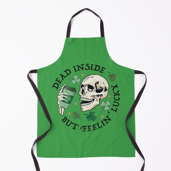 Item preview, Dead Inside But Feeling Lucky St Patrick’s Day designed and sold by Seedcap7.