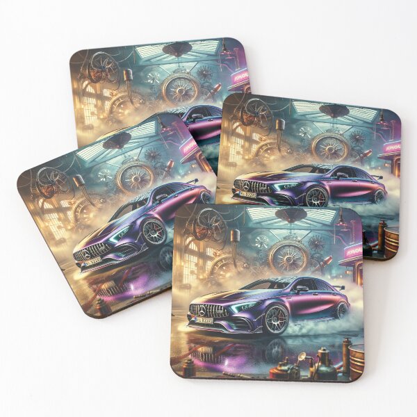Artikelvorschau, AMG A 45 metallic lila entworfen und verkauft von Random Designs.