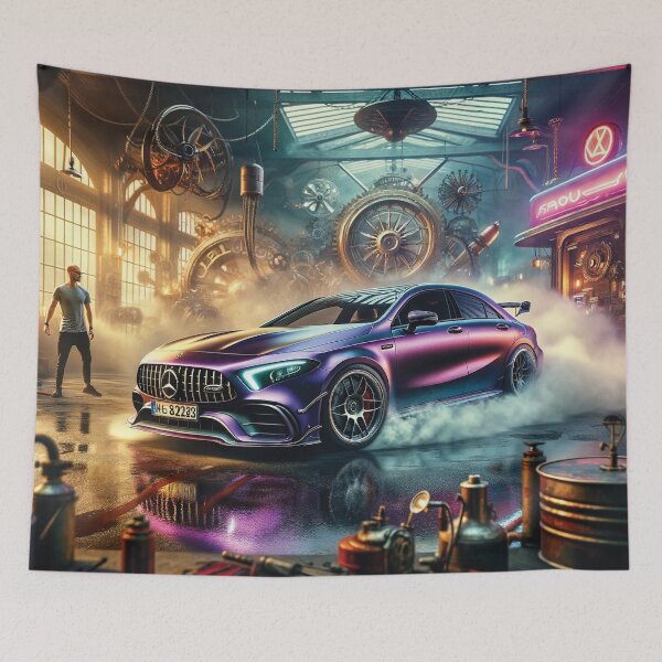 Item preview, AMG A 45 metallic purple designed and sold by Random Designs.
