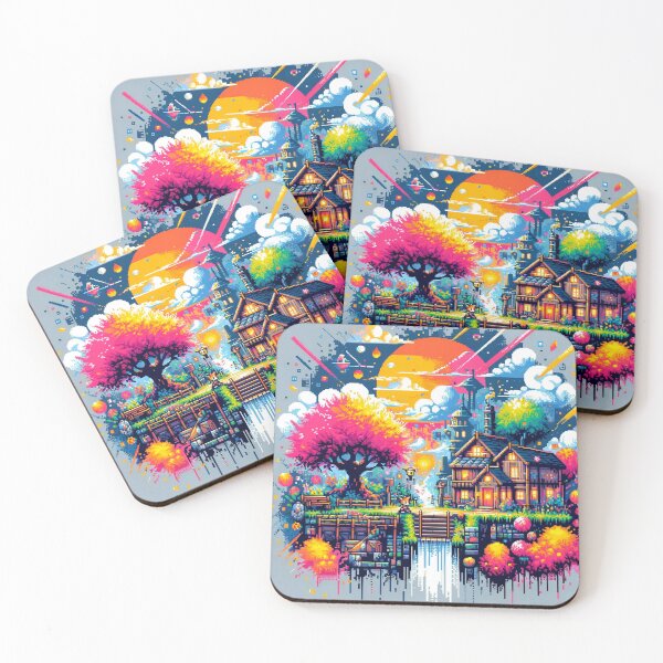 Item preview, Retro Fusion: Pixelated Dimensions designed and sold by VirtuArtVisions.