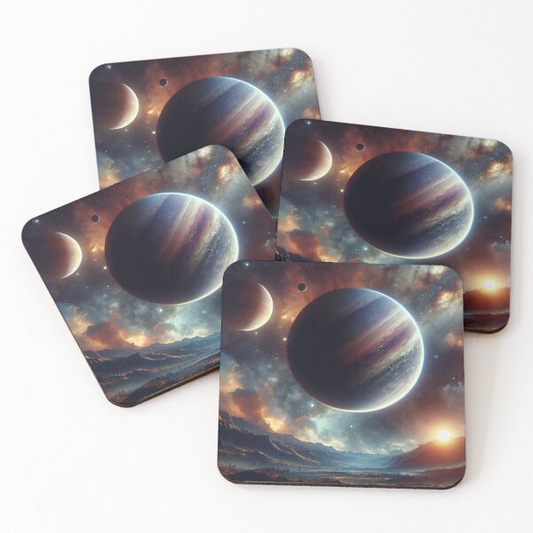 Item preview, Planetary Dreams - Space Exploration Artwork designed and sold by Ana C Falla.