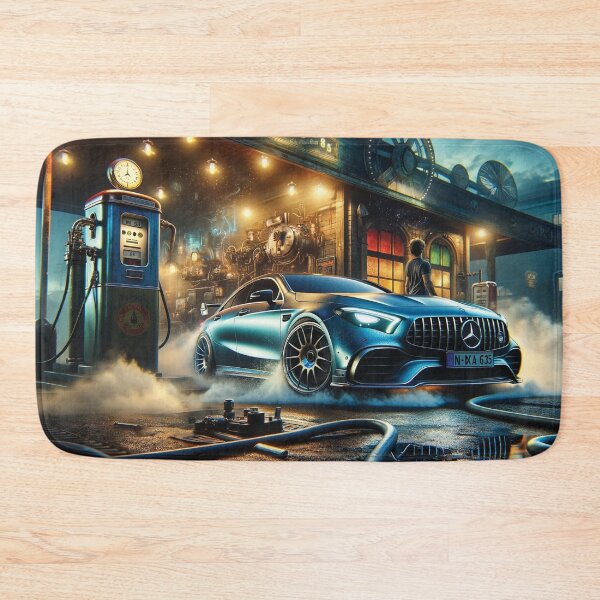 Artikelvorschau, AMG A 45 metallicblau entworfen und verkauft von Random Designs.