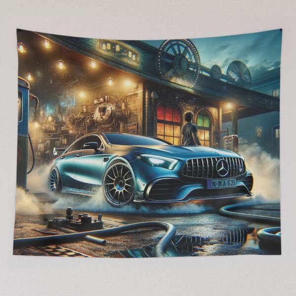 Item preview, AMG A 45 metallic blue designed and sold by Random Designs.