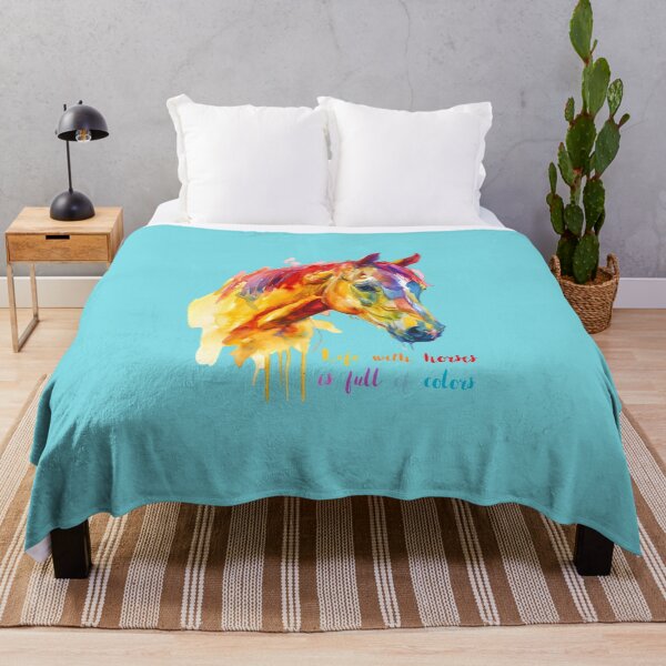 Item preview, Life with horses if full of colors Head of Horse designed and sold by Polarctica.