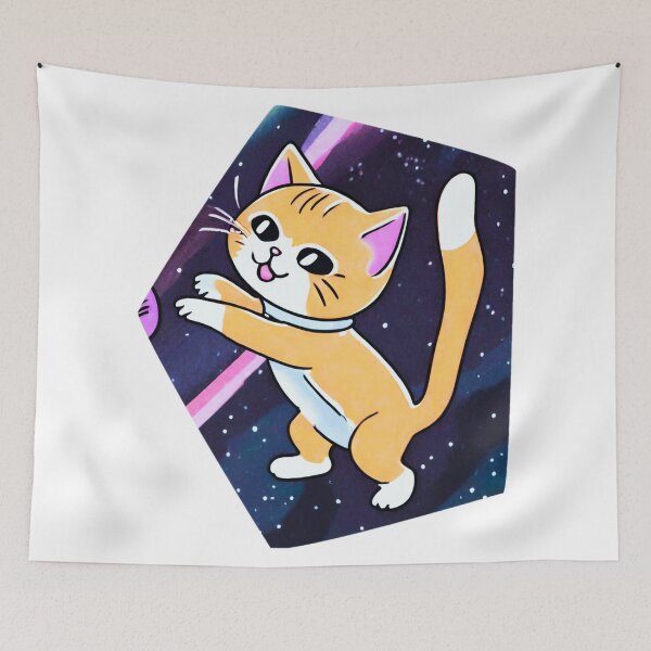 Item preview, Intergalactic Kitten designed and sold by GrudleBay.