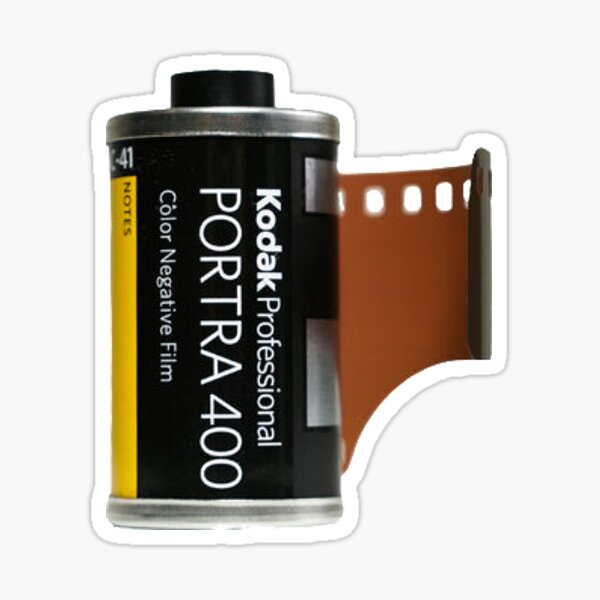 Kodak film box Sticker for Sale by ByEmil