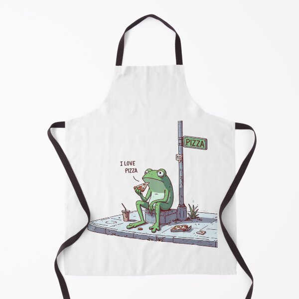 Item preview, I Love Pizza Frog designed and sold by LemuellTrends.