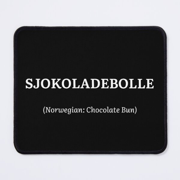 Item preview, Norwegian words: Sjokoladebolle designed and sold by Artmugic.