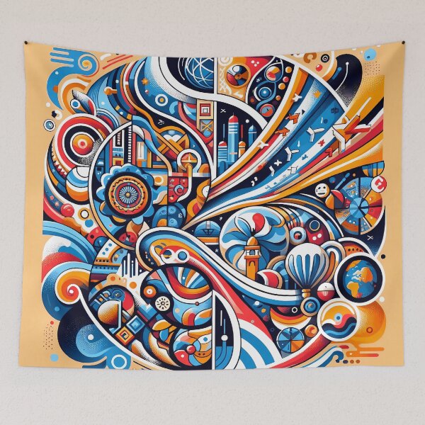 Item preview, World Tapestry designed and sold by Peelya.