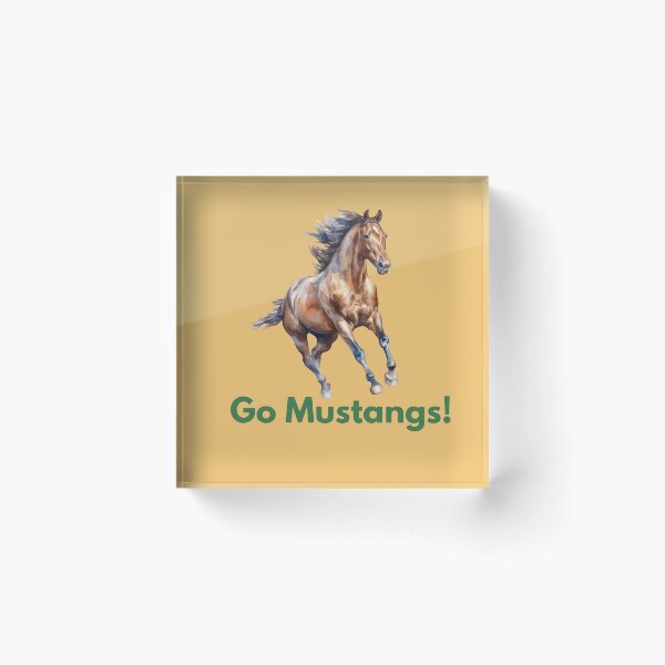 Item preview, Go Mustangs! designed and sold by Linda La Guardia.