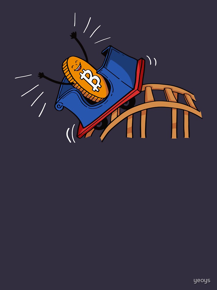 Bitcoin Rollercoaster - Crypto Currency Gift by yeoys