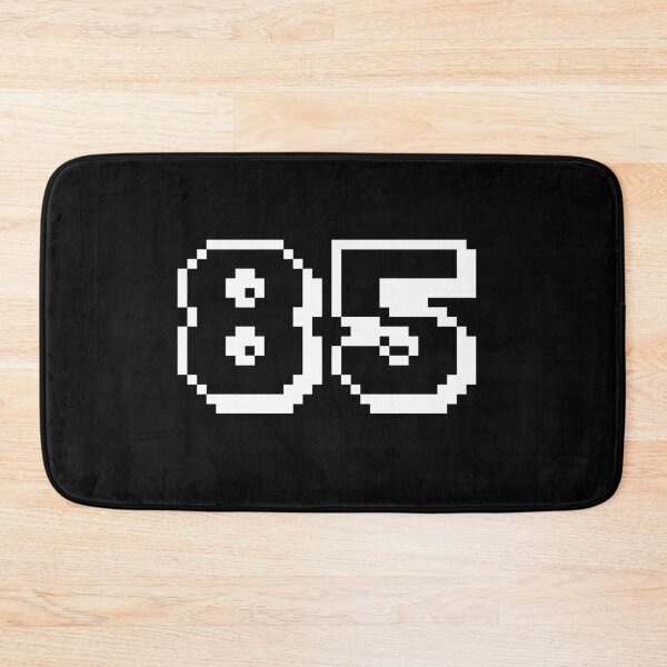 Item preview, 85, eighty-five, white, retro video game, 1 up! designed and sold by Numbers-Art.