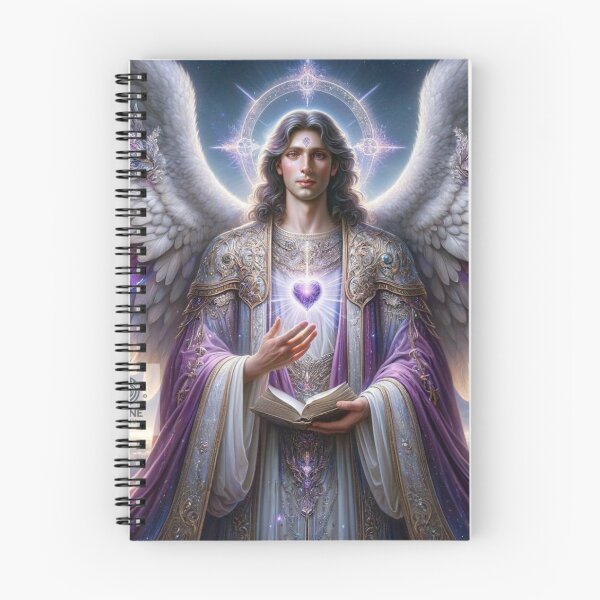 Item preview, Archangel Zadkiel The Angel of Mercy and Forgiveness designed and sold by Te-Ane.