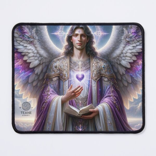 Item preview, Archangel Zadkiel The Angel of Mercy and Forgiveness designed and sold by Te-Ane.