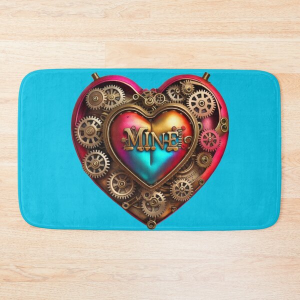Item preview, Valentine Steampunk Style Heart "Mine" - Valentines Day Gift designed and sold by CMooreWorx.