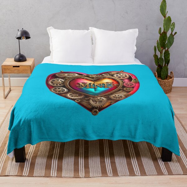 Item preview, Valentine Steampunk Style Heart "Mine" - Valentines Day Gift designed and sold by CMooreWorx.