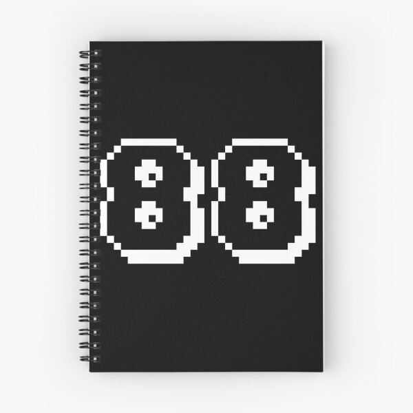 Item preview, 88, eighty-eight, white, retro video game, 1 up! designed and sold by Numbers-Art.