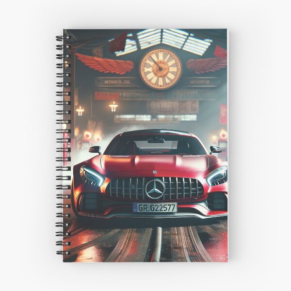 Item preview, Red Mercedes-AMG GT wall art designed and sold by Random Designs.