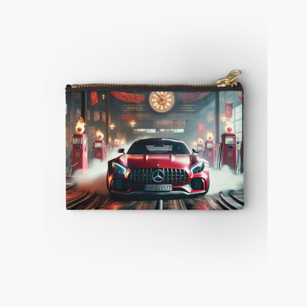 Item preview, Red Mercedes-AMG GT wall art designed and sold by Random Designs.