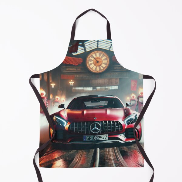 Item preview, Red Mercedes-AMG GT wall art designed and sold by Random Designs.