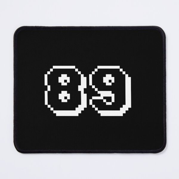 Item preview, 89, eighty-nine, white, retro video game, 1 up! designed and sold by Numbers-Art.