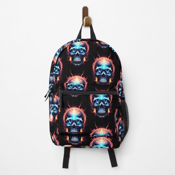 Item preview, Vintage Abstract Electrified Skull Art designed and sold by TheDarkWardrobe.