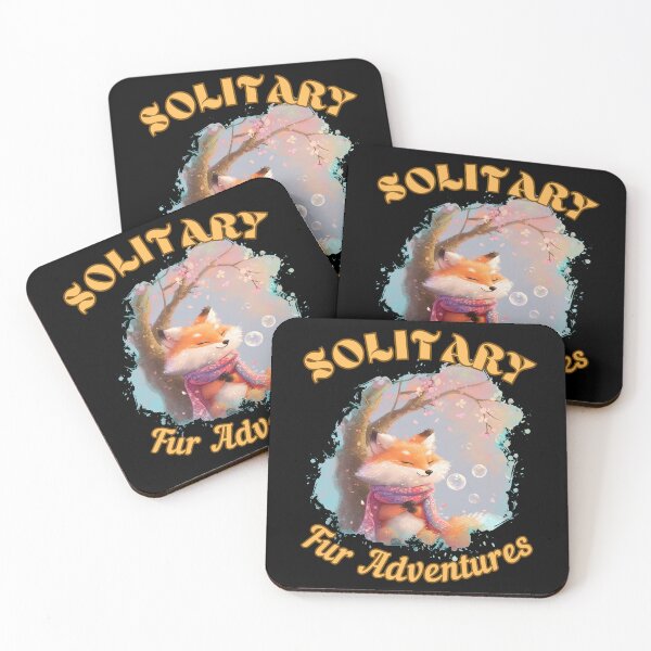Item preview, Solitary Fur Adventures. fox lover designed and sold by FoxVibes.