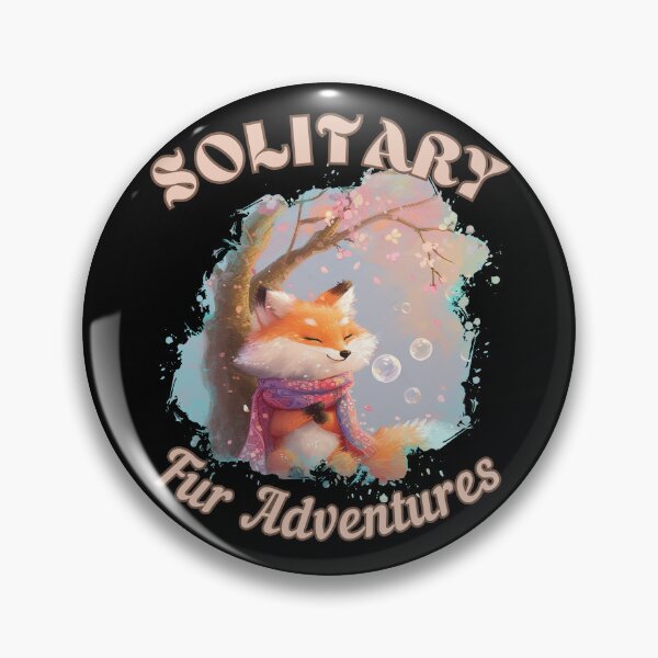 Item preview, Solitary Fur Adventures. realistic fox designed and sold by FoxVibes.