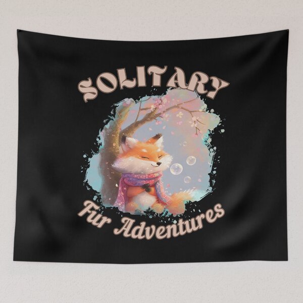 Item preview, Solitary Fur Adventures. realistic fox designed and sold by FoxVibes.