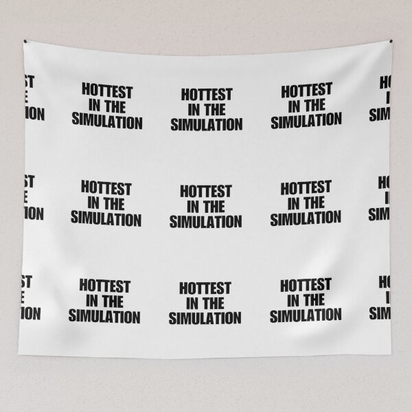 Item preview, HOTTEST IN THE SIMULATION designed and sold by boy with brain.