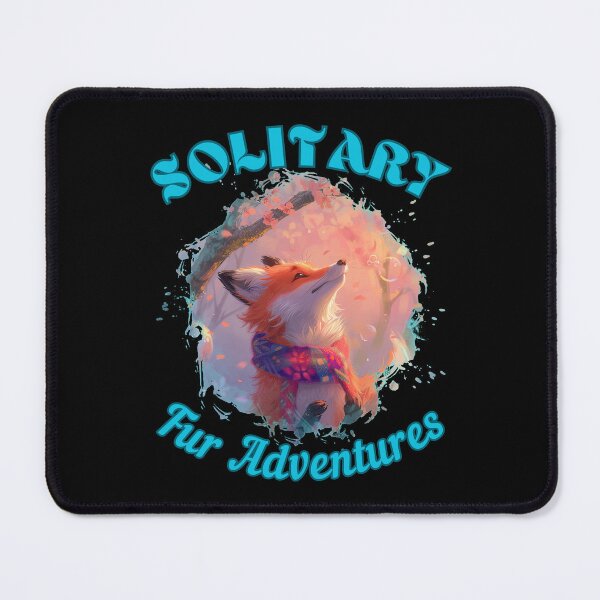 Item preview, Solitary Fur Adventures. vintage fox designed and sold by FoxVibes.
