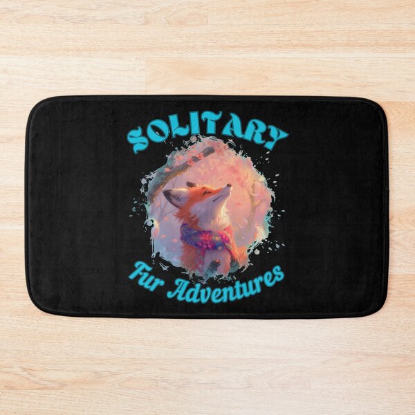Item preview, Solitary Fur Adventures. vintage fox designed and sold by FoxVibes.