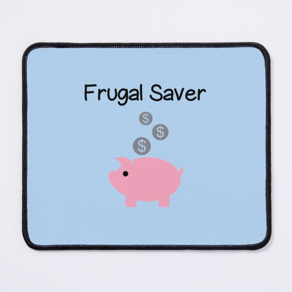 Item preview, Frugal Saver Piggy Bank and Coins Light-Color designed and sold by TinyStarAmerica.