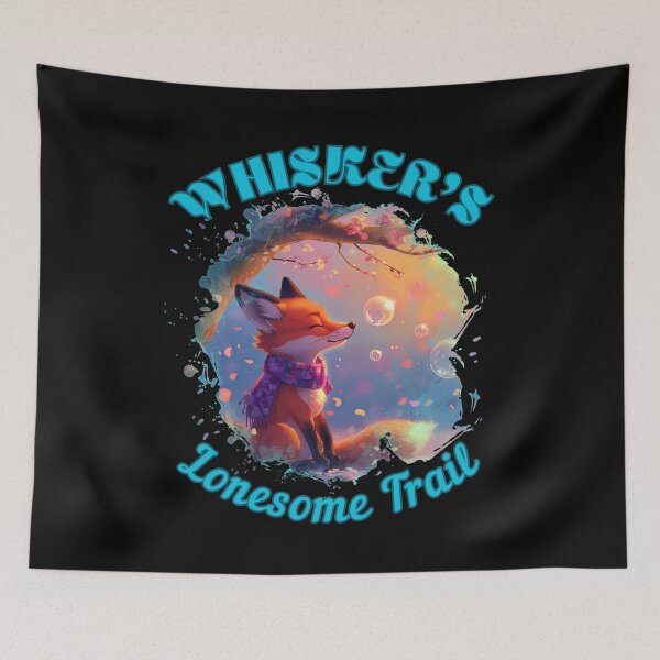 Item preview, Whisker's Lonesome Trail. fox face designed and sold by FoxVibes.