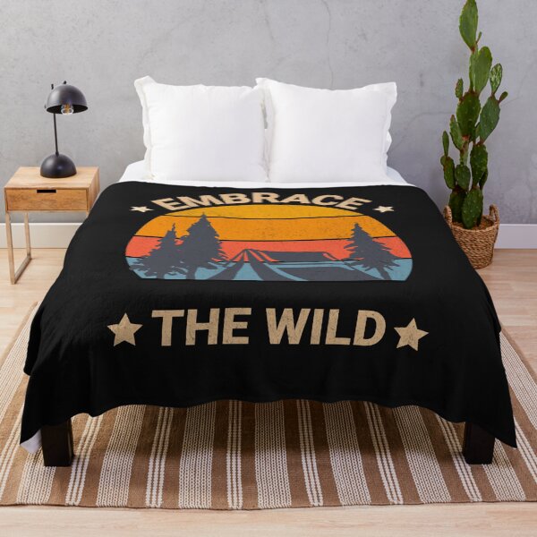Item preview, Embrace The Wild, Camping - Hiking - Nature - Sun designed and sold by AnalajiaDesigns.