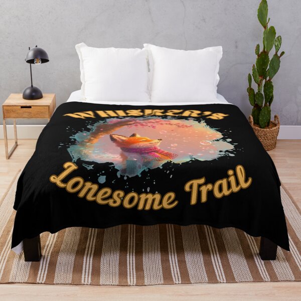 Item preview, Whisker's Lonesome Trail. fox saying designed and sold by FoxVibes.