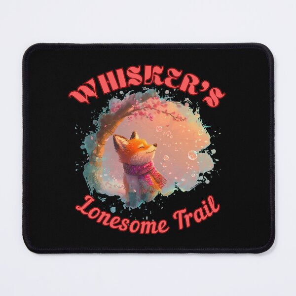 Item preview, Whisker's Lonesome Trail. retro fox designed and sold by FoxVibes.
