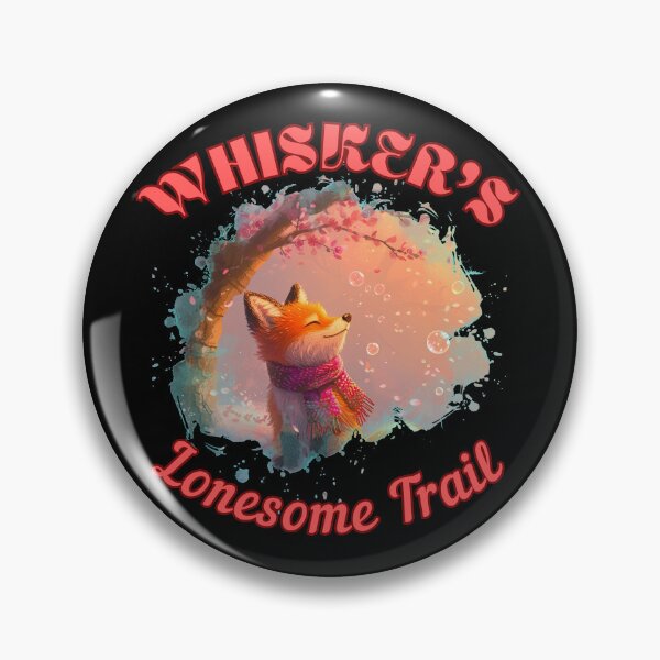 Item preview, Whisker's Lonesome Trail. retro fox designed and sold by FoxVibes.