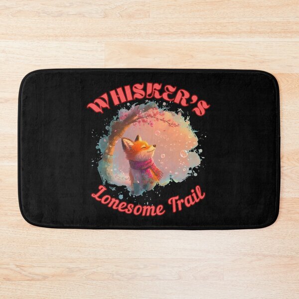 Item preview, Whisker's Lonesome Trail. retro fox designed and sold by FoxVibes.