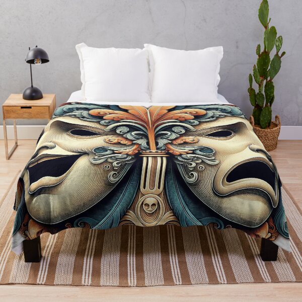 Item preview, greek masks designed and sold by Foxlindesigns.