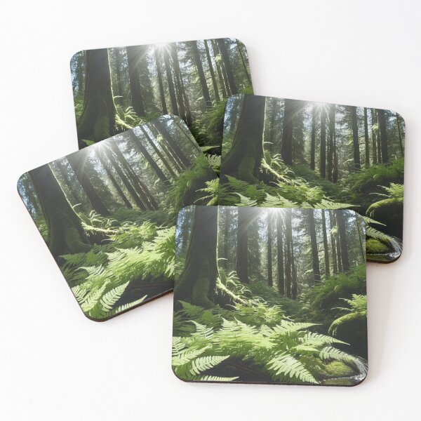 Item preview, Sunbreak in a Northwest Forest designed and sold by YuckyCat.